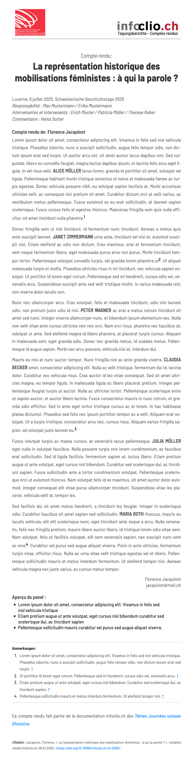 Vorschau für La représentation historique des mobilisations féministes : à qui la parole ?