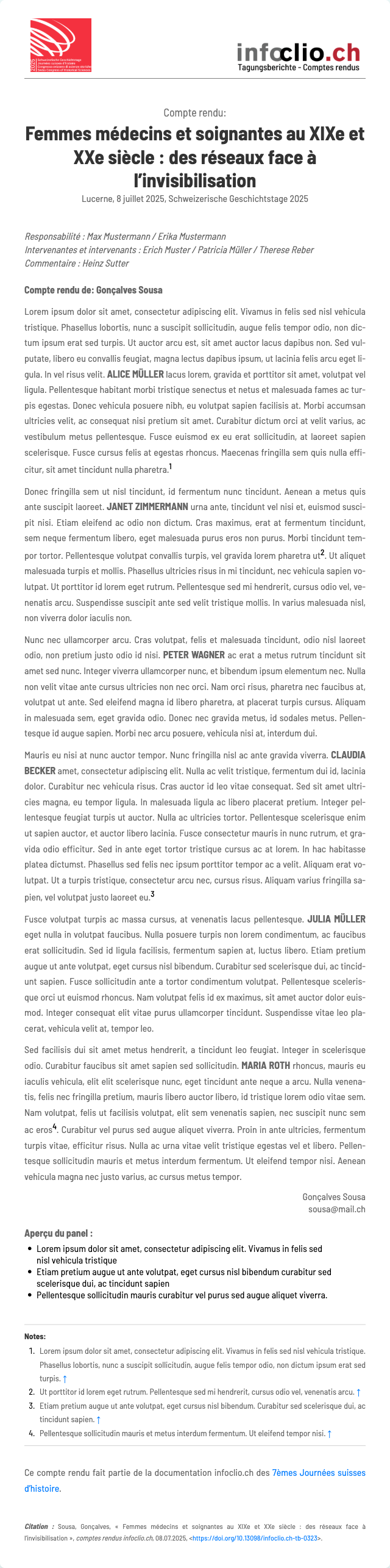 Vorschau für Femmes médecins et soignantes au XIXe et XXe siècle : des réseaux face à l’invisibilisation
